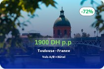 Séjour en France à mini-prix : Découvrez Toulouse pour 6 jours à prix imbattable 🤫🤫 