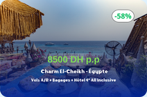 Une semaine de luxe à Charm el-Cheikh cet été en formule Tout Compris 😍🌞