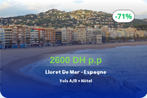 5 jours à Lloret de Mar en juillet : un séjour ensoleillé près de Barcelone 😍😍