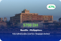 😱 Prix de MALADE sur des vols A/R pour les Philippines ces 2 prochains mois !