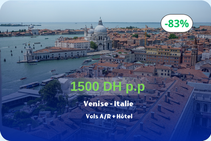 Ce n'est pas une blague : Vous pouvez séjourner à Venise 4 jours à ce prix complètement fou 😲😲 vol et hôtel inclus
