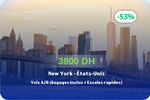 6 Sièges restants pour ce vol A/R vers New York durant le nouvel an : Réservez sans tarder 😱😱