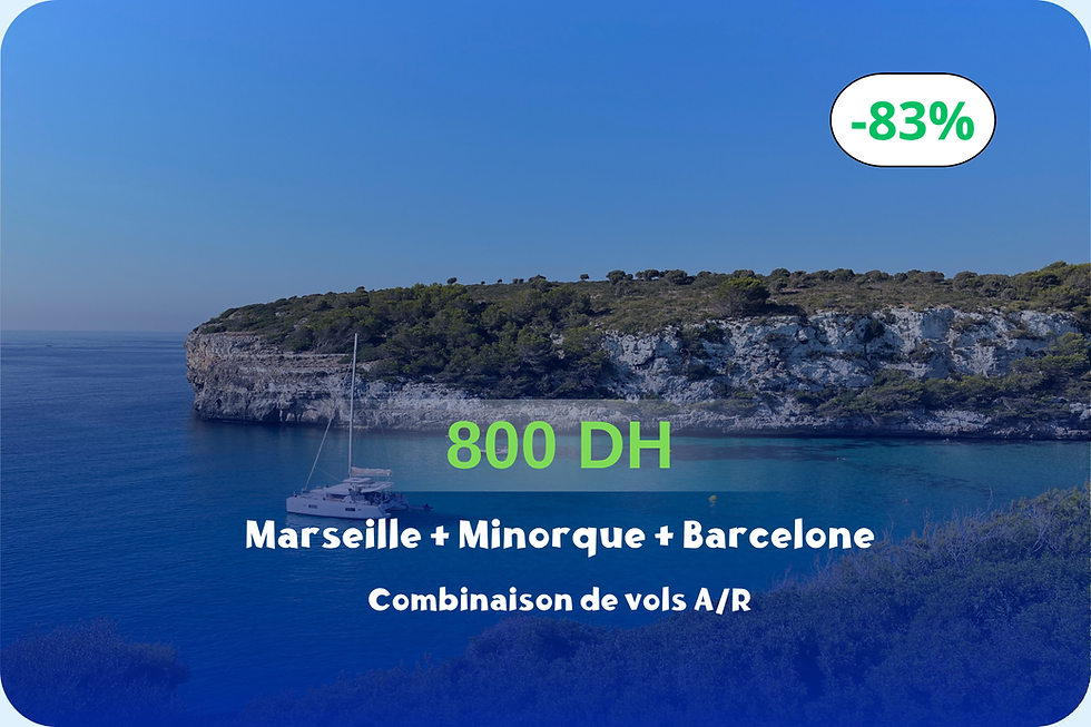 Voyagez à travers 3 destinations en Europe en juillet grâce à une combinaison astucieuse à prix fou 😱😱