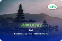 2 semaines à Bali en août : Meilleur combo Vols + Hôtel 4* + Petit-déjeuner à prix incroyable 🌊🥰