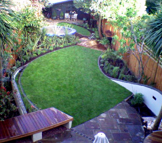 Kew, family garden