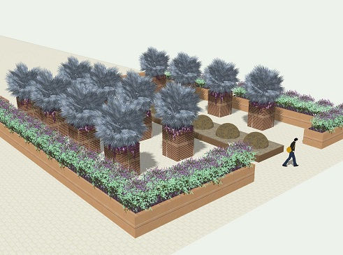 Roof planters, Abu Dhabi