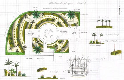 Formal garden, Dubai