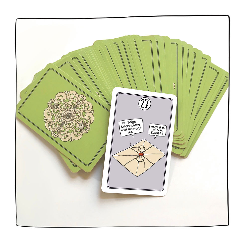 Miniaturbild: Sketch-Lenormand - Kartenlegen leicht gemacht