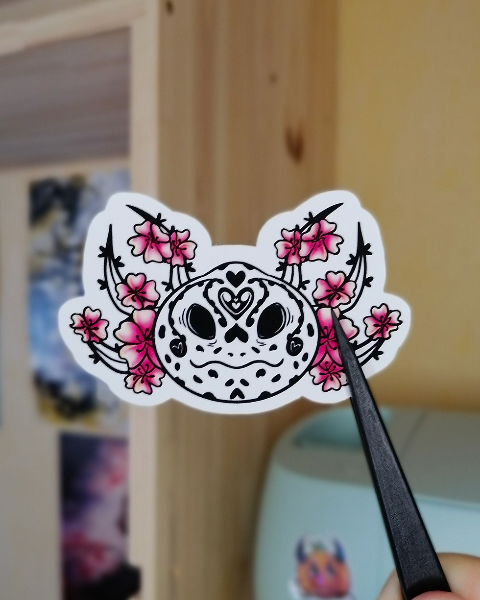 Miniature : Sticker, autocollant : Animaux et Fleurs