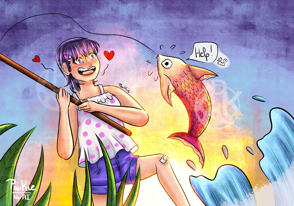 Je suis désolée petit poisson, mais les cozy game c'est comme ça