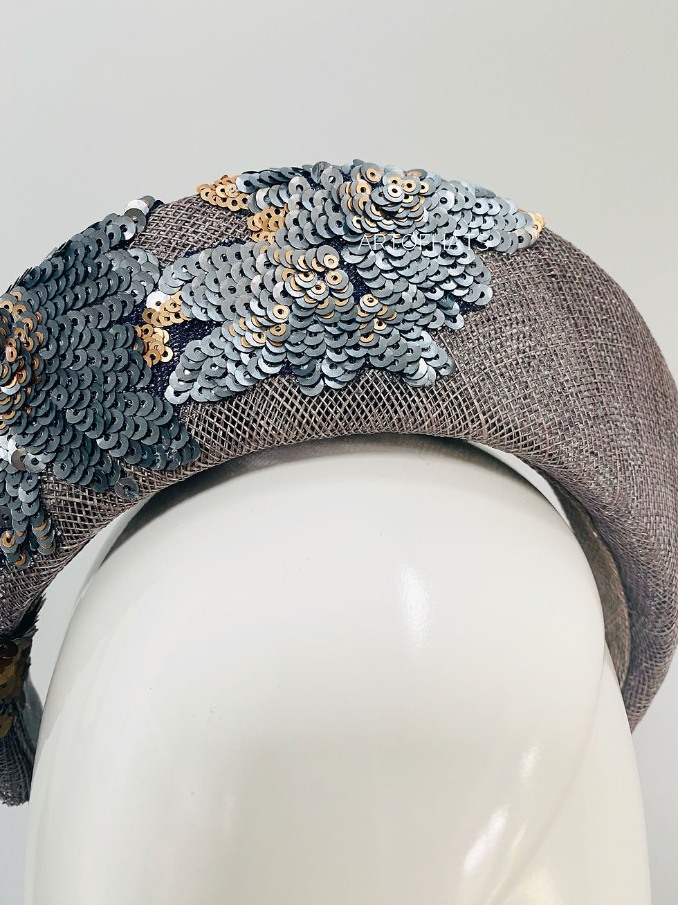 Thumbnail: Sinamay Halo Crown. FREE Continental US Standard shipping 