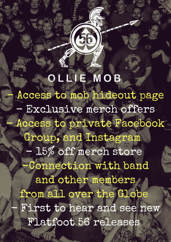FLATFOOT 56 to Launch Fan Club "Ollie Mob"