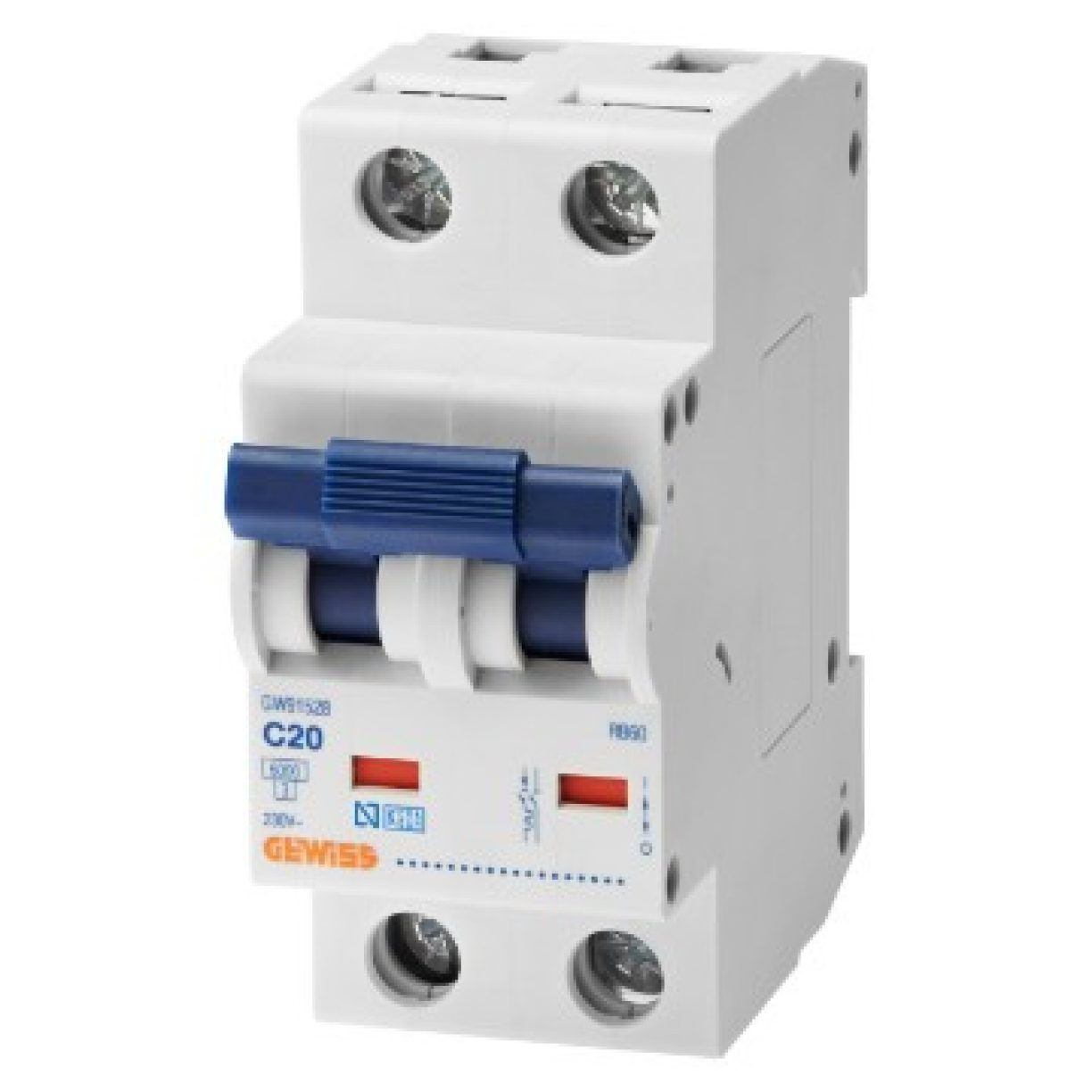 MCB 20A 2Pole AC Breaker -Gewiss