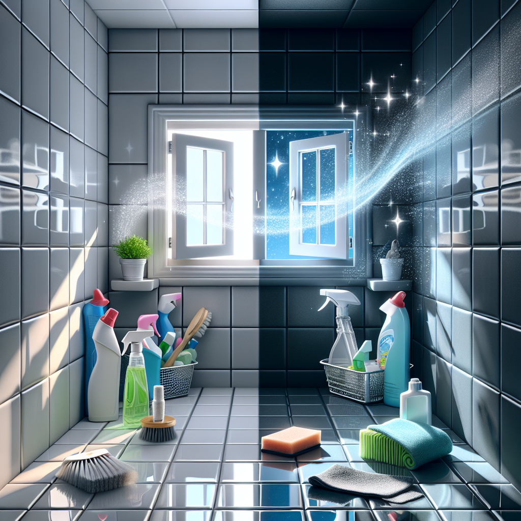 Clean bathroom