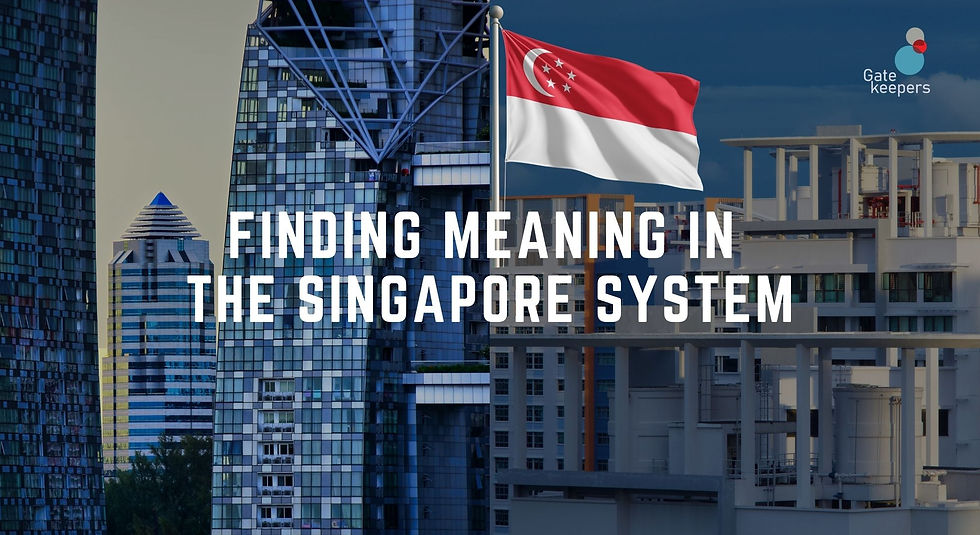 Finding Meaning in the SG System