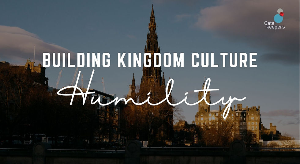 Culture of Humility