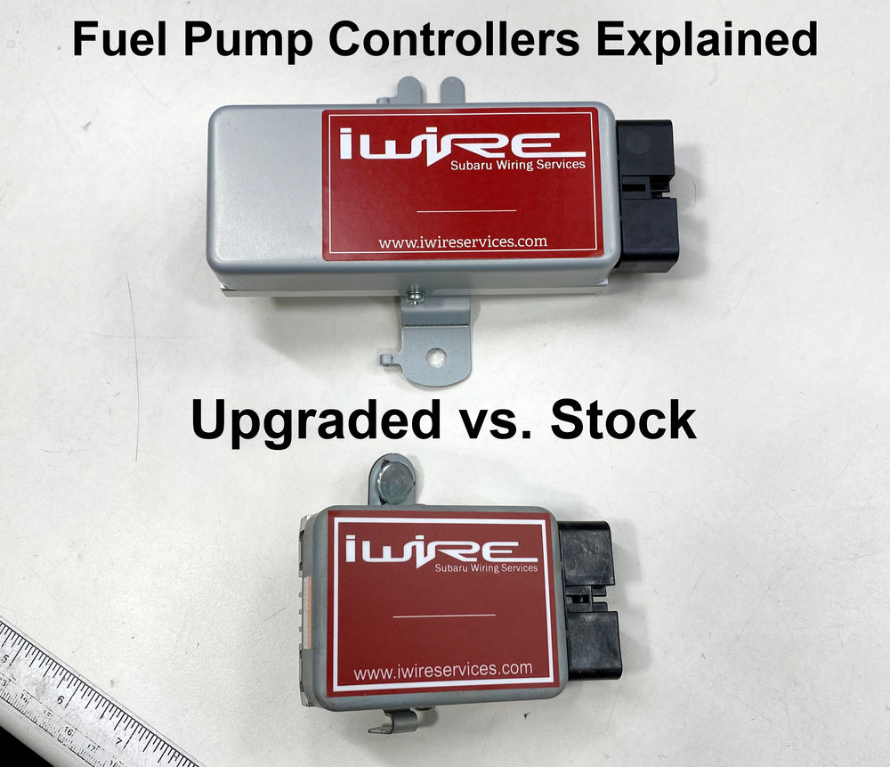 Upgraded Fuel Pump Controller Explained iWire Subaru Wiring Solutions