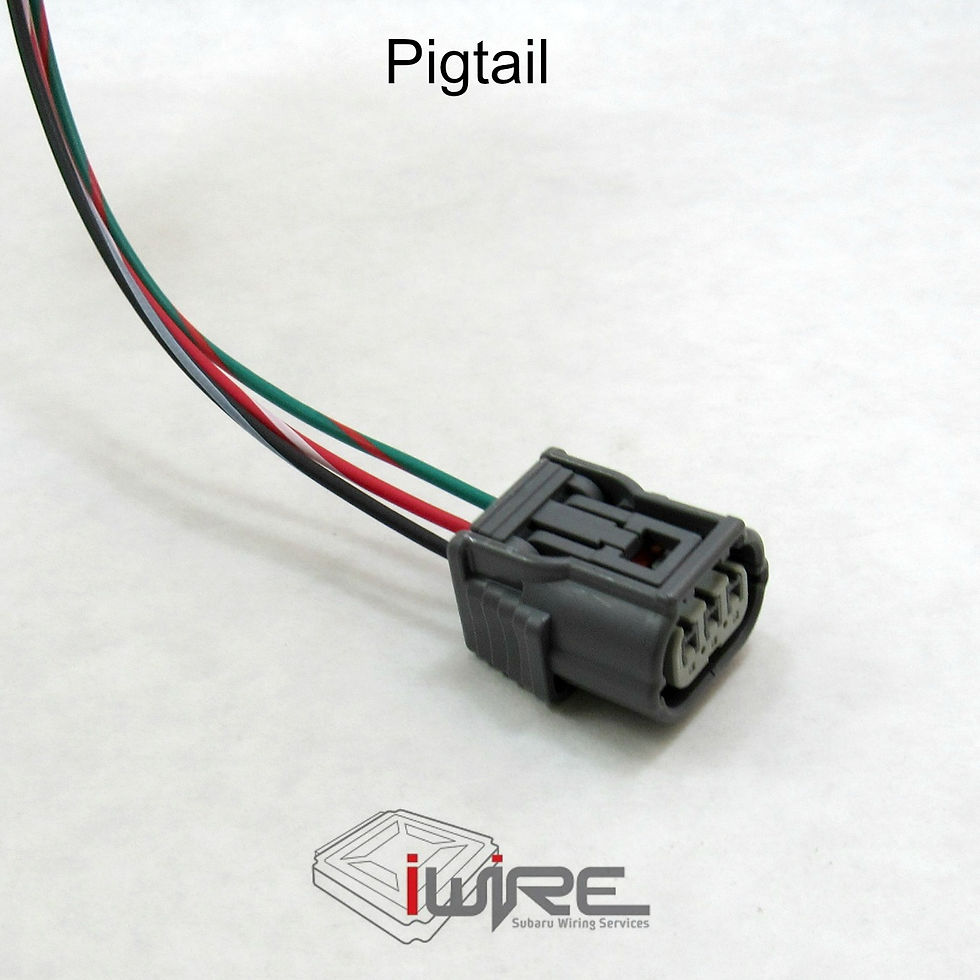 Thumbnail: OEM Replacement Secondary Speed Sensor Plug for Subarus with CVT Transmissions Connector