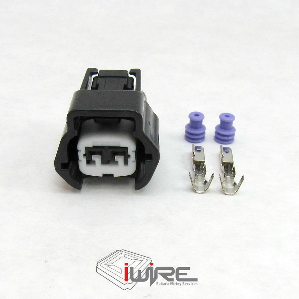 2 pin coolant temperature temp sensor plug OEM replacement connector