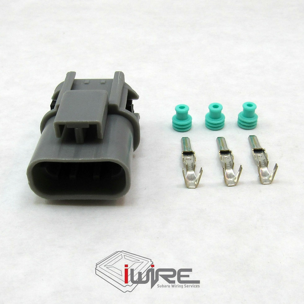 DRL Daytime Running Lights Resistor Receptacle for Subaru Legacy Replacement OEM Connector