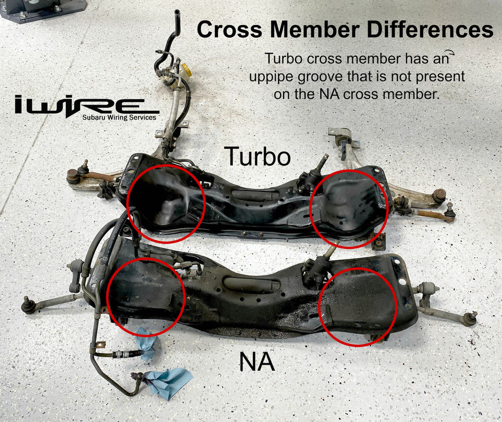 Subaru Crossmember Information iWire Subaru Wiring Solutions