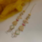 MANSHA Gold Plated Kashmiri Earrings fusion vogue