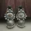 Thumbnail: SAKHI Silver Replica Lightweight Jhumka Earrings