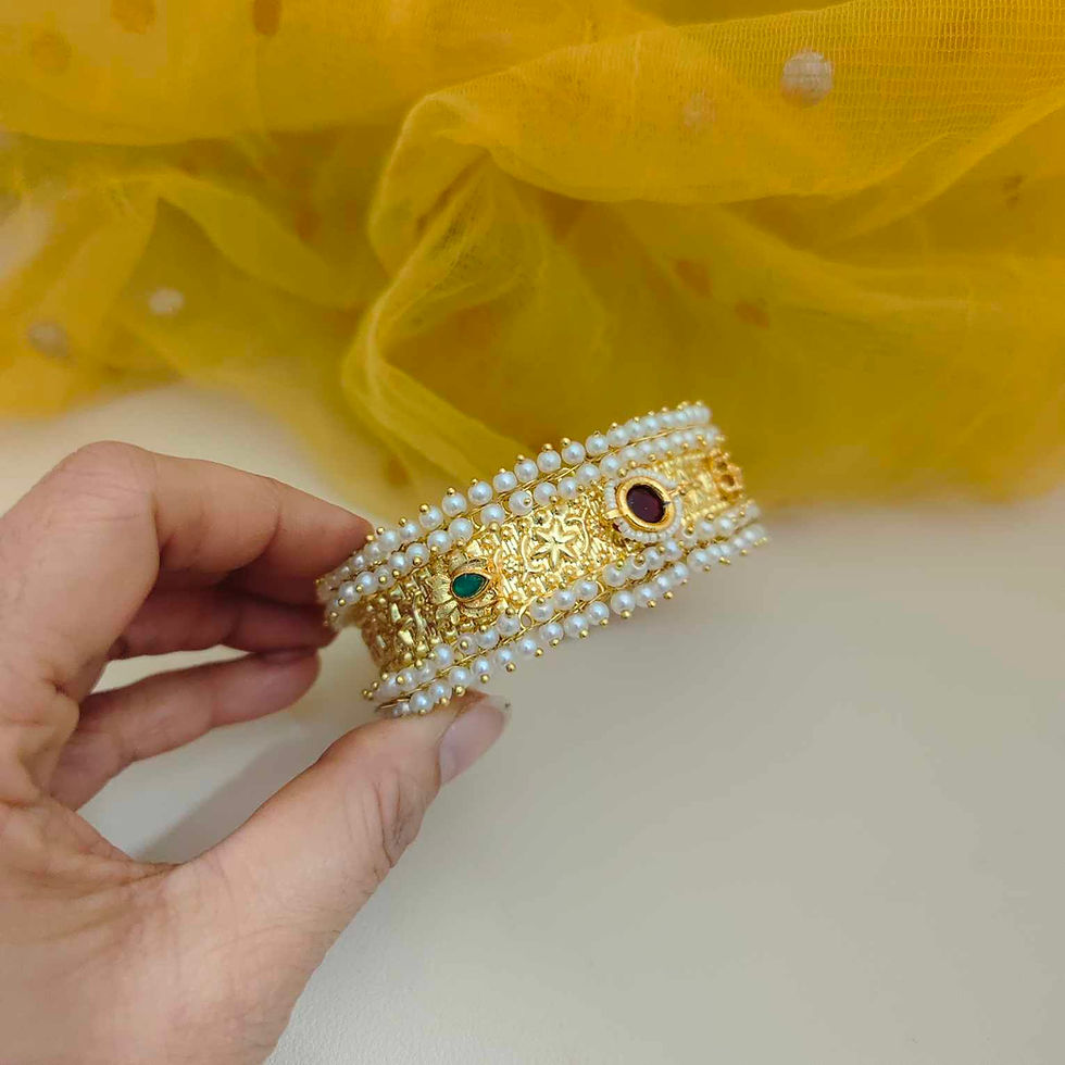 Thumbnail: MAALYA Gold Replica Adjustable Bracelet