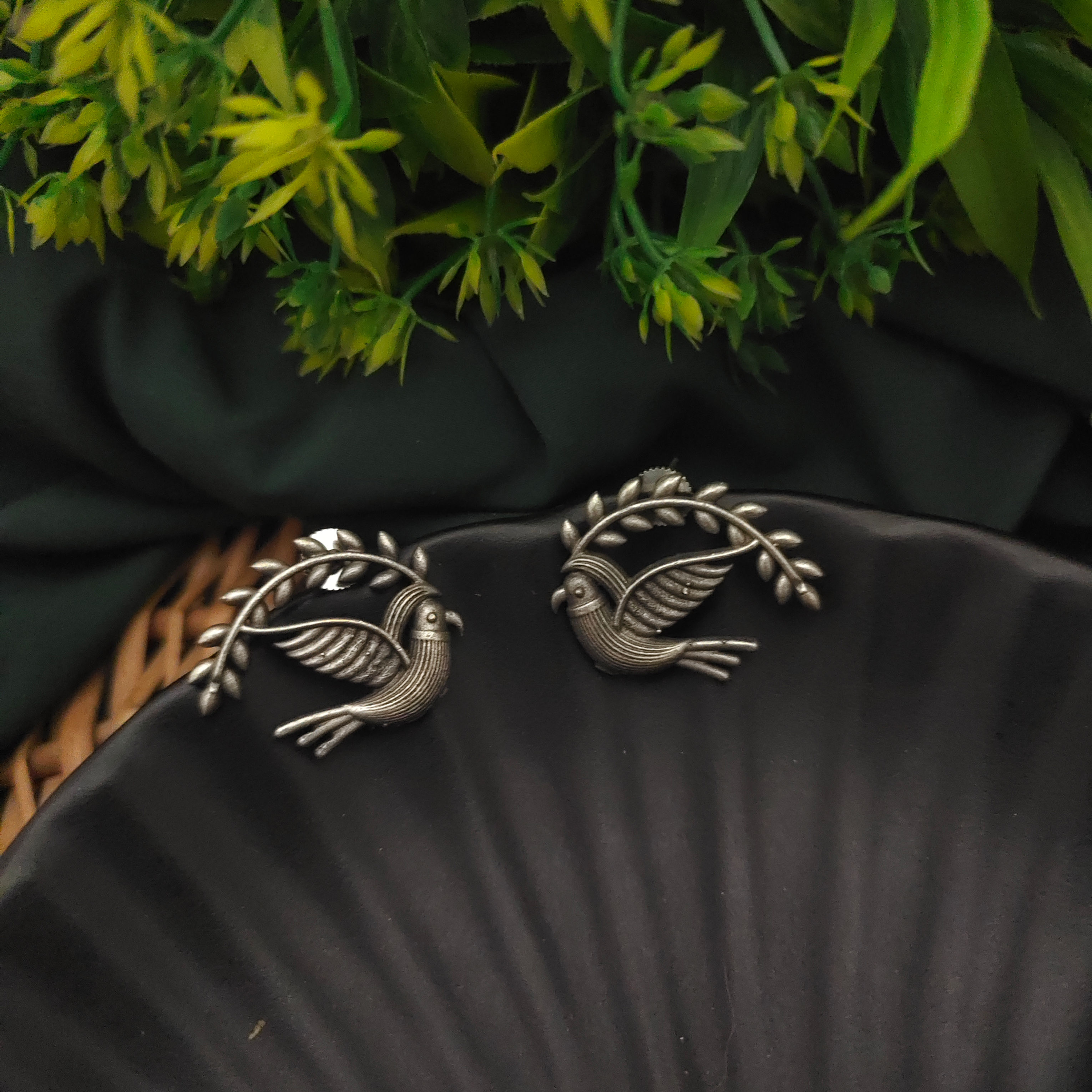 PIHU Replica Bird Earrings