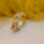 NAFISA Gold Replica Adjustable Ghungroo Bracelet fusion vogue