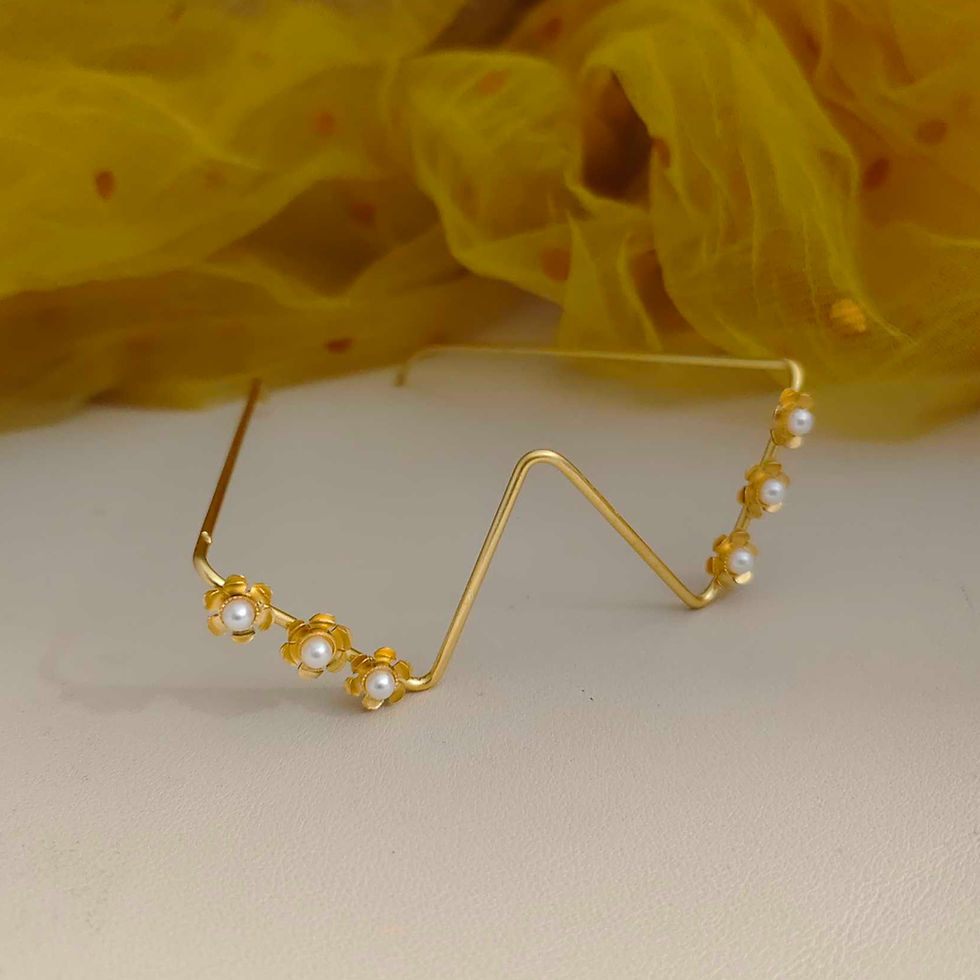 ALKA Golden Pearl Facelets fusion vogue