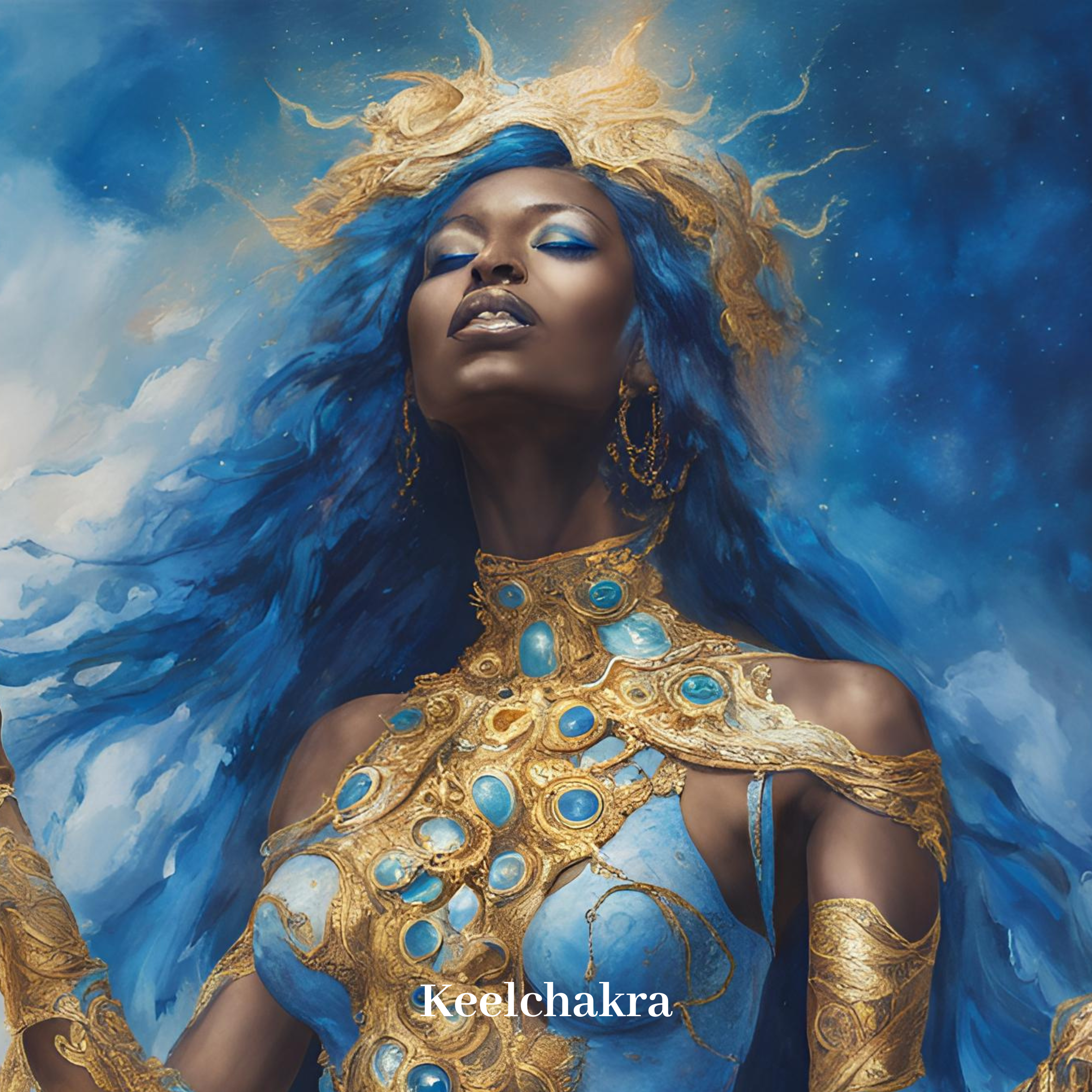 Keelchakra Auraspray 'mini'