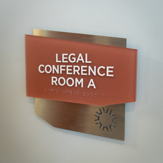 Custom ADA signage