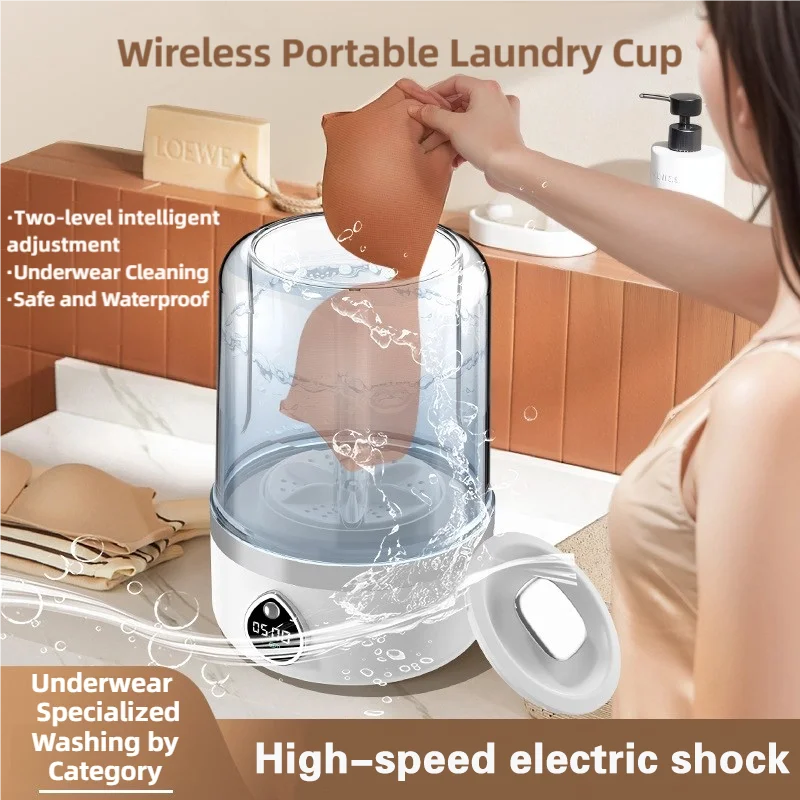 Thumbnail: Mi Portable Wireless Washing Machine Underwear Cleaner