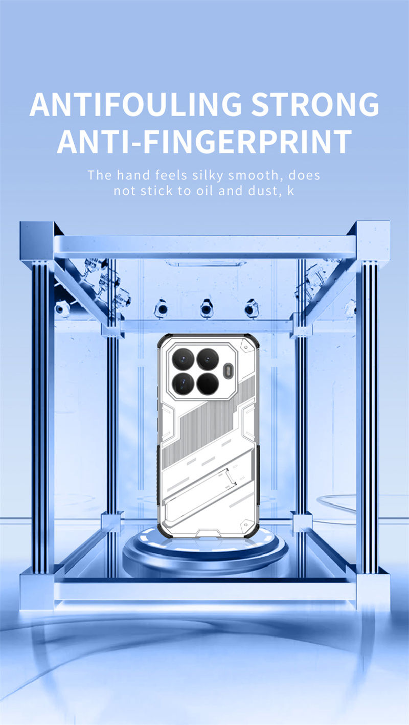 Thumbnail: White shockproof armor case for Xiaomi 15T Pro in a display.