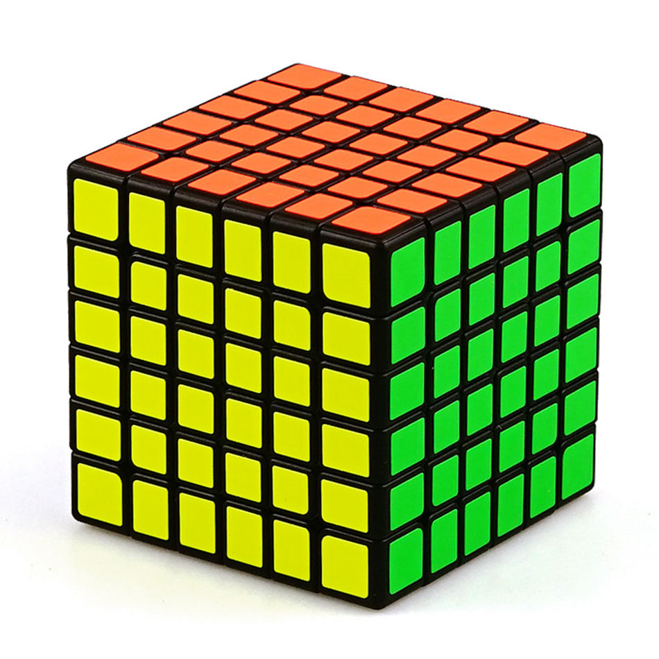 Qiyi Magic Speedcube 6x6 black sticker speed cube