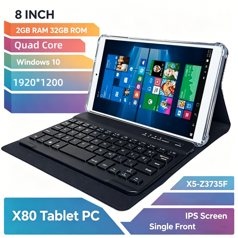 Thumbnail: 8-inch Onda Windows 10 Tablet PC with keyboard case