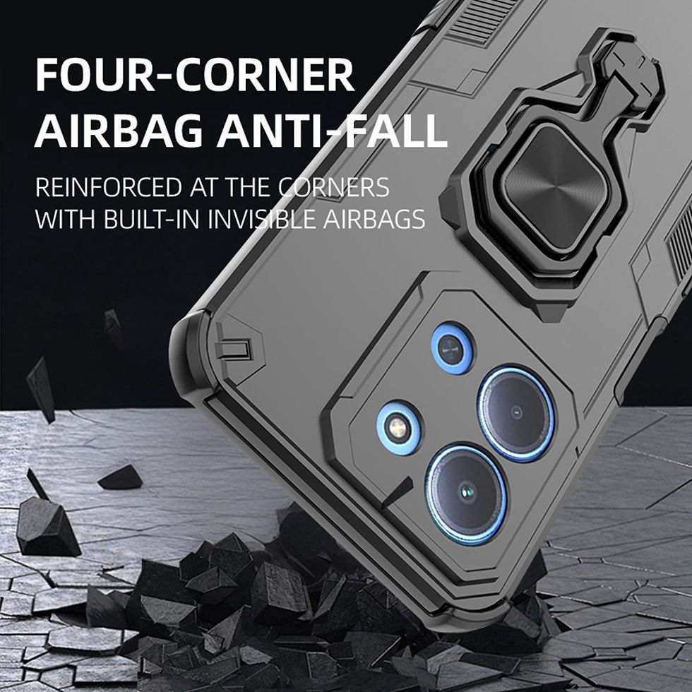Thumbnail: Shockproof Xiaomi Redmi 15C 4G case with airbag anti-fall corners