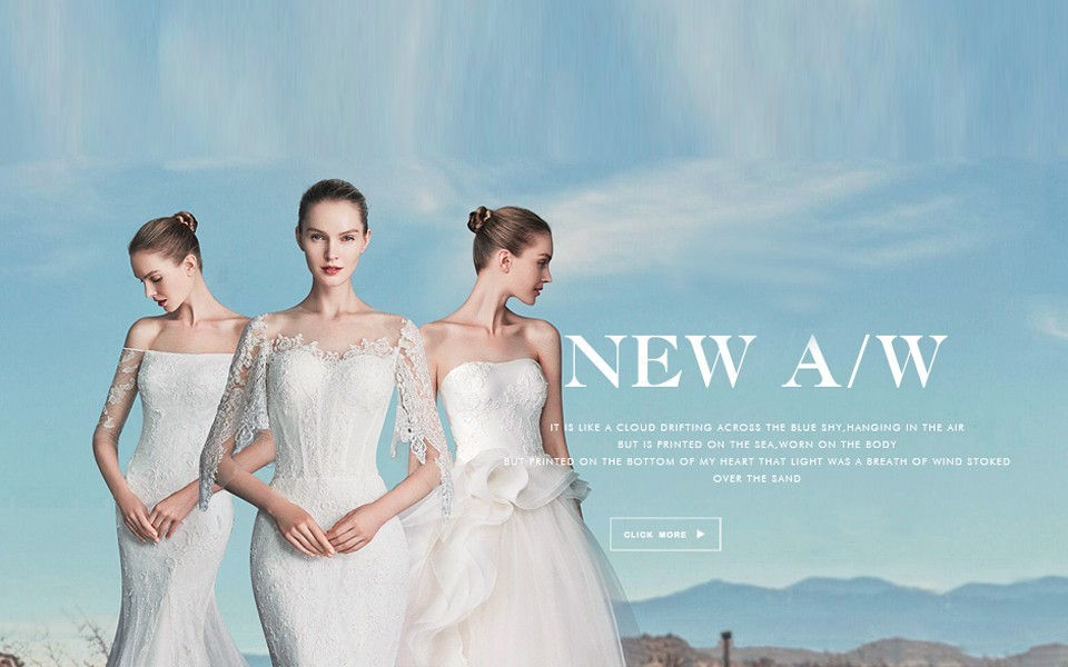Thumbnail: Vintage bridal gown with long sleeves and beading