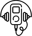 audio guide, voix off féminine