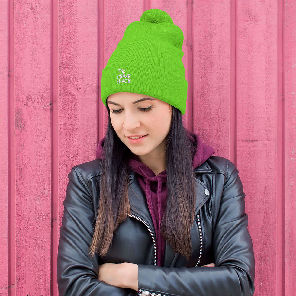Thumbnail: The Crime Shack Pom-Pom Beanie