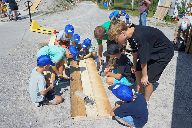 Ferienprogramm Ferienplausch Bauen Kidsdays Sommerferien