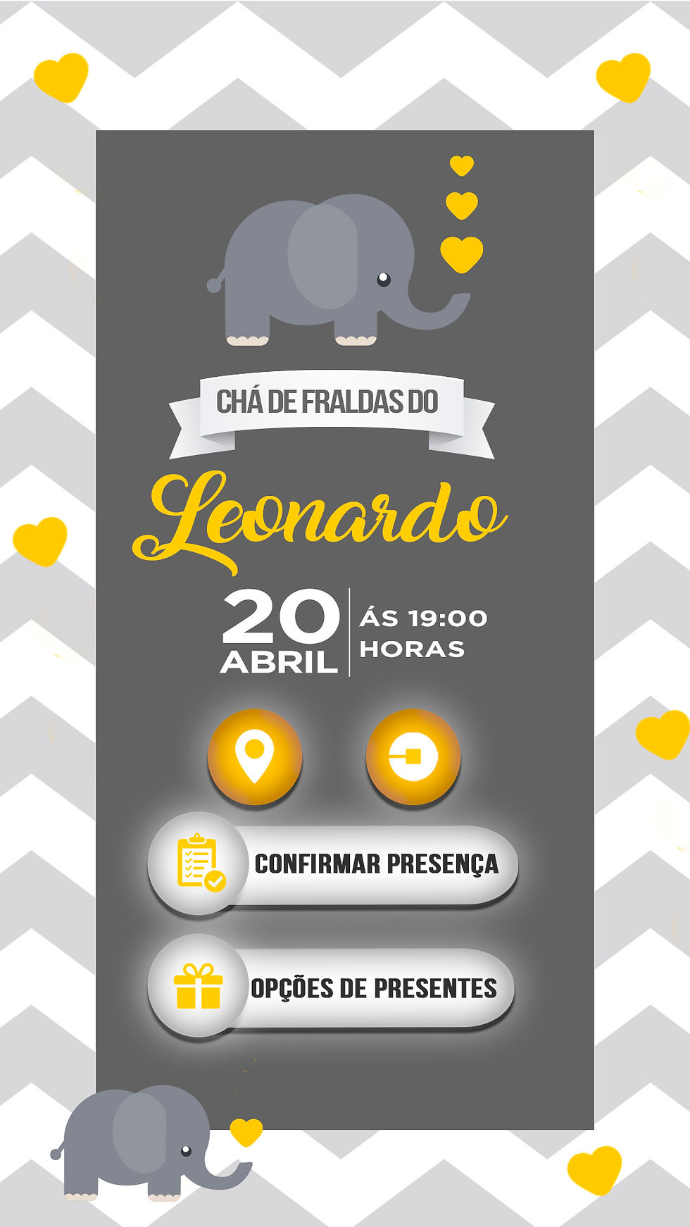 Miniatura: Convite de aniversário menino interativo