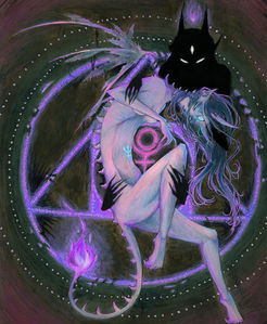 Shadow figure protects during delicate process, Protected, Luciferian, Metamorphosis of the soul, Purple flame, Philosophers stone, Pluto, Neptune, Unfolding Process 