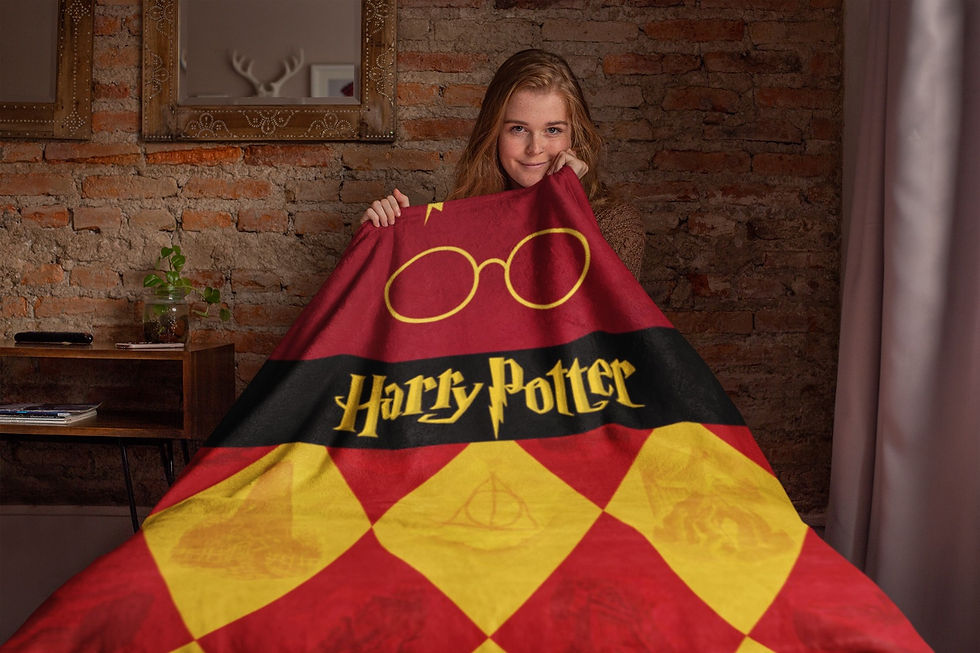Miniatura: Jogo De Lençol Estampado -Harry Potter (Opção de todos tamanhos)