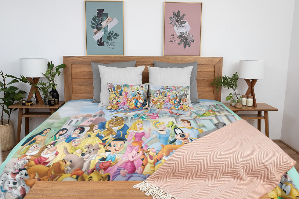 Miniatura: Lençol Personagens Disney