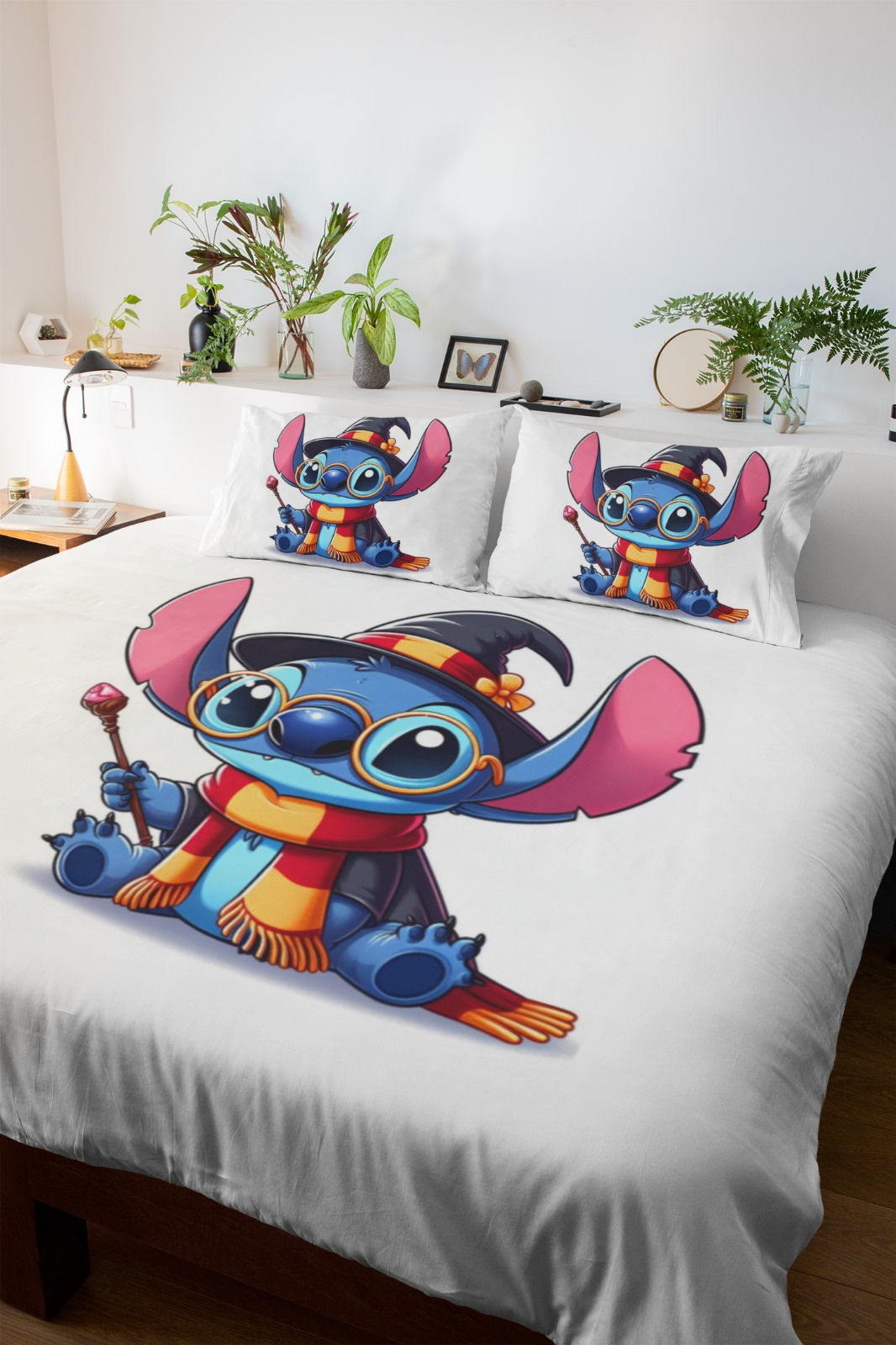 Almofada ou Lençol Stitch Harry Potter