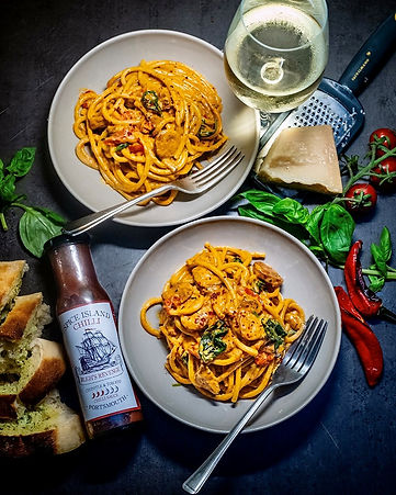 A Picture of Bligh's Revenge Smoky Chorizo Pasta