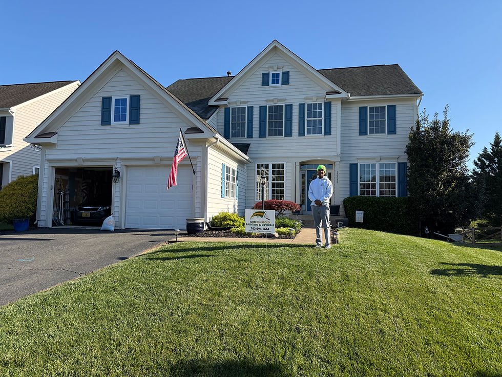 Exterior painting and Carpentry project in Gainesville VA