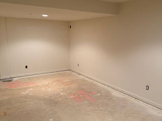 Finishing a basement in Warrenton